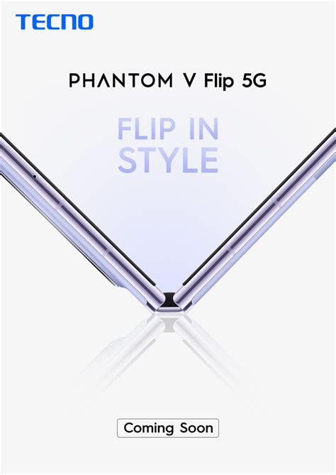 TECNO Phantom V Flip 5G Launching in India on 22 September • TechVorm