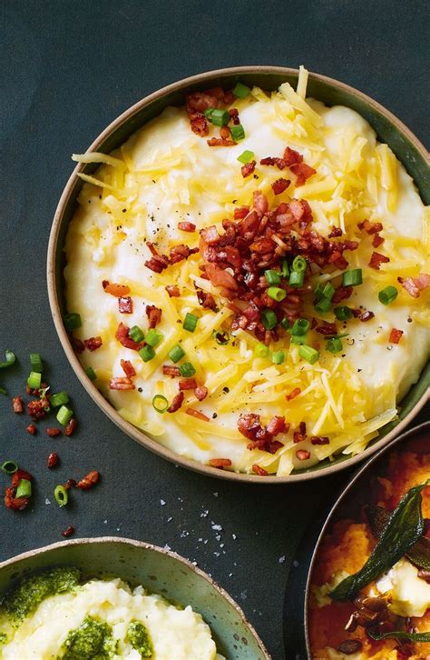 Loaded bacon and smoked cheddar mash | Recipe | Side recipes, How to ...