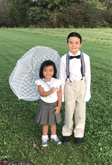 Alfalfa and Darla Kids Costume