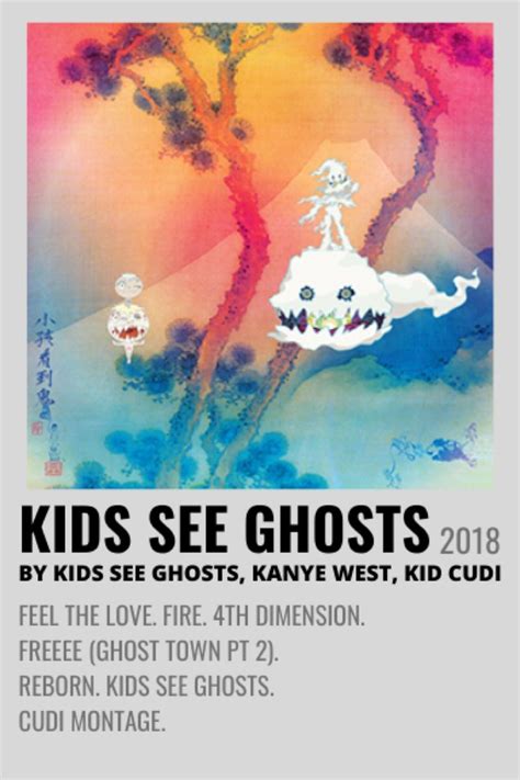 Kids See Ghosts - Kids See Ghosts, Kanye West & Kid Cudi (Minimalist ...