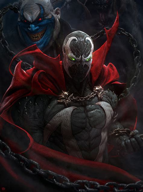 ArtStation - Spawn, Raf Grassetti | Spawn comics, Dark fantasy art, Spawn