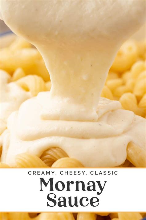 Classic Mornay Sauce - Mornay sauce is a classic creamy sauce, enriched ...