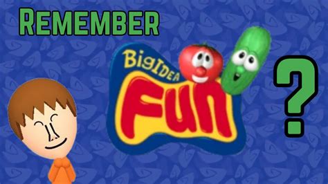 Remember Big Idea Fun? | VeggieTales Flash Games - YouTube