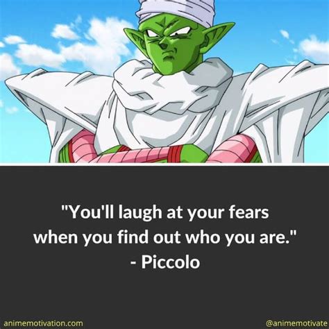 Piccolo Quotes From DBZ That Are Full Of Wisdom | Dragon ball image, Warrior quotes, Dragon ball z