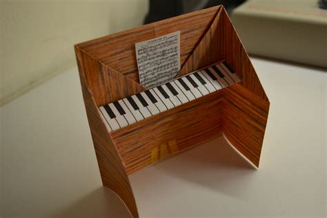 Piano Origami Art Activity | Art activities, Origami art, Piano