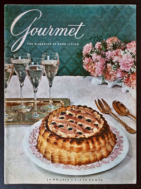 15 best Vintage Gourmet images on Pinterest | Gourmet, Magazine covers and Cover art