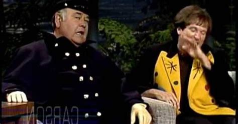 Jonathan Winters and Robin Williams on the Tonight Show with Johnny Carson | Robin williams ...