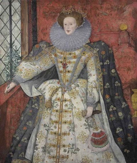 British School, 16th Century | Portrait of Queen Elizabeth I (1533-1603), three-quarter-length ...