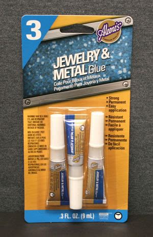 Jewelry Glue and Epoxy for Gemstones and Metal