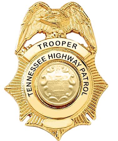 Tennessee Highway Patrol Trooper's Badge