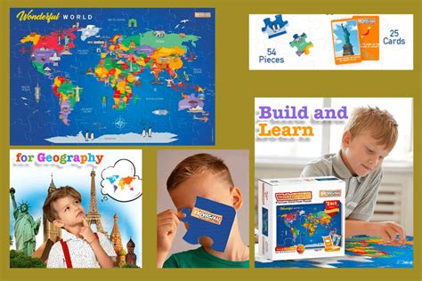 Best World Map Puzzles for Kids | Mappr