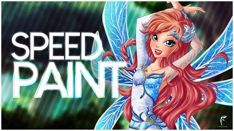 Winx Club | Bloom New Transformation (Season 9?) - SPEED-PAINT - YouTube