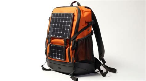 Premium AI Image | A photo of a solar backpack charger