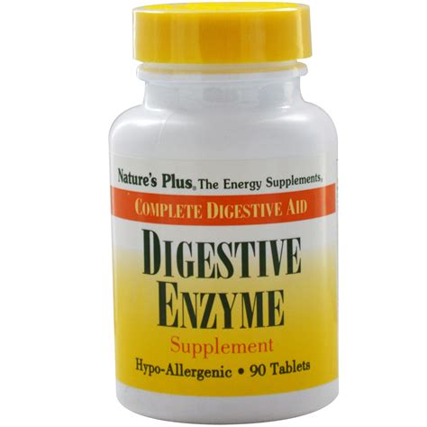 Nature's Plus, Digestive Enzyme Supplement, 90 Tablets - iHerb.com