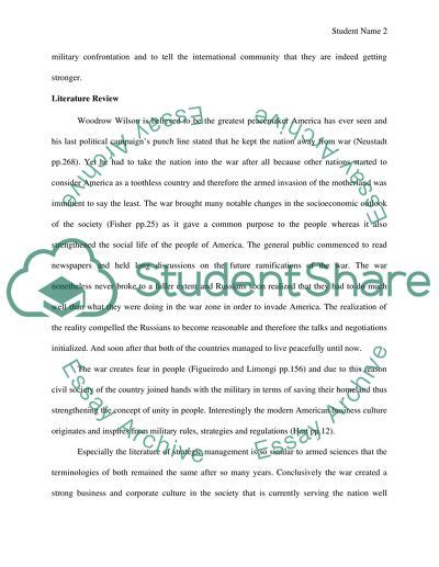 The Effects of War Essay Example | Topics and Well Written Essays - 750 words