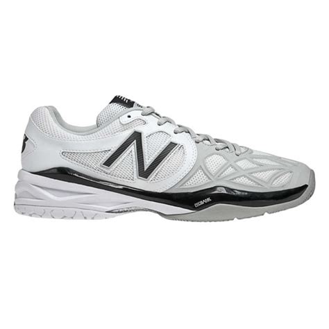 New Balance Men's MC996WS Tennis Shoes White/Silver/Black - The Tennis Shop