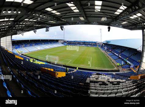 View inside Fratton Park Stadium, Portsmouth. Home of Portsmouth ...