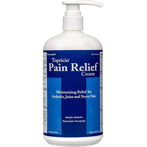 Buy Topricin Pain Relief Cream 32 oz and Fibro Pain Relieving Cream 3 ...