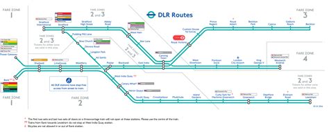 Docklands light railway — Map, Lines, Route, Hours, Tickets