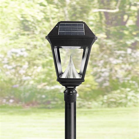 Imperial II Single Head Solar Power LED Outdoor Post Mount - #5H272 | Lamps Plus