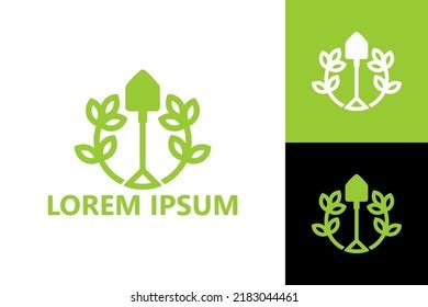 Gardening Logo Template Design Vector Stock Vector (Royalty Free) 2183044461 | Shutterstock