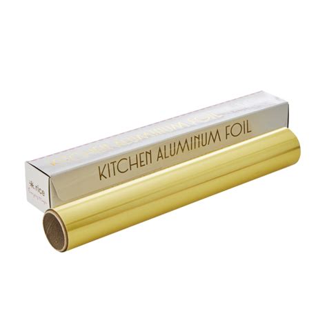 Aluminum Kitchen Foil in Gold By Rice DK - Vibrant Home