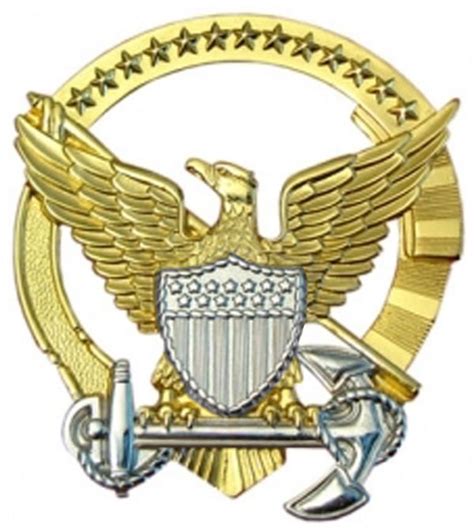 Badge, Coast guard officer, Insignia