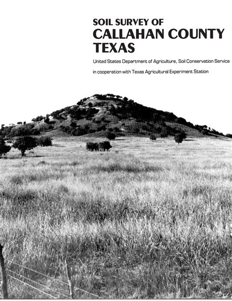 Soil Survey of Callahan County, Texas - The Portal to Texas History