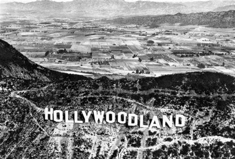 Original Hollywood Sign Letters