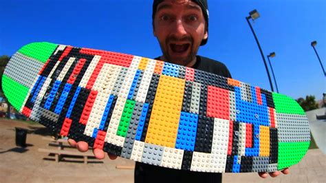 LEGO SKATEBOARD! | YOU MAKE IT WE SKATE IT EP 26 - YouTube