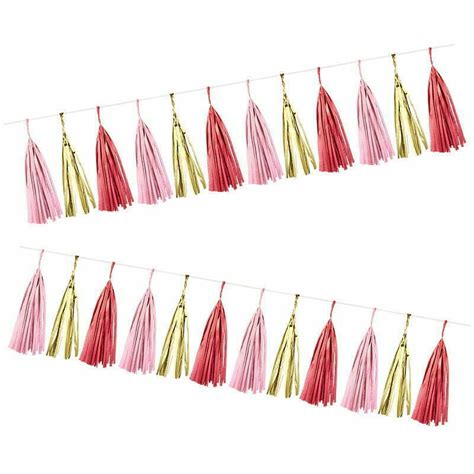 Buy Wholesale Tassel garland 4m-Red Online in Australia | Party Maker