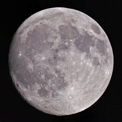 Waxing Gibbous Moon, 97% of Full