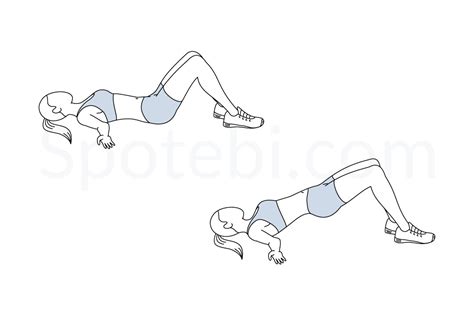 Glute Bridge | Illustrated Exercise Guide