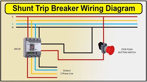 Shunt Trip Breaker Wiring Diagram | shunt trip breaker wiring diagram ...