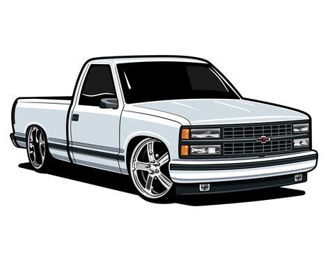 OBS Chevy Truck Sticker (5 Inches) | C10Trucks