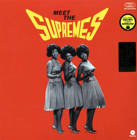 SUPREMES LP: Meet The Supremes (1962) Limited Edition (180g) - Bear Family Records | Cool album ...