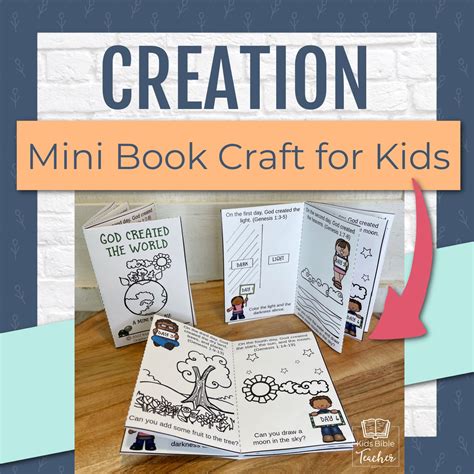 Creation Mini Book Craft – Kids Bible Teacher