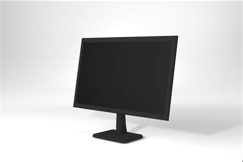 3D model Monitor VR / AR / low-poly | CGTrader