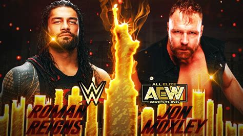 WWE VS AEW - DREAM MATCHES | WWE VS AEW DREAM MATCH CARD | Roman reigns ...