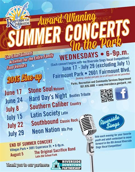Summer Concerts in the Park : Riverside Downtown Partnership