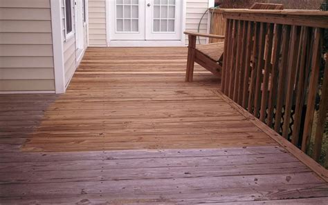 Pressure wash deck | Grace Construction, Inc.