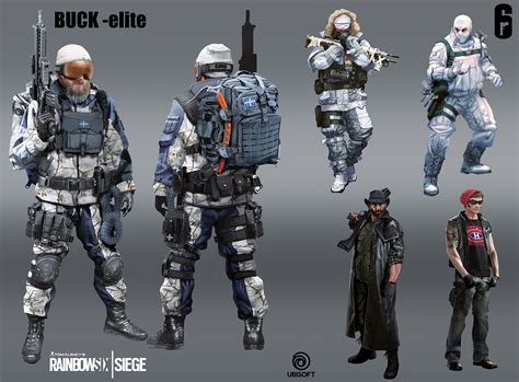 R6 Siege - Buck - elite by I-GUYJIN-I on DeviantArt