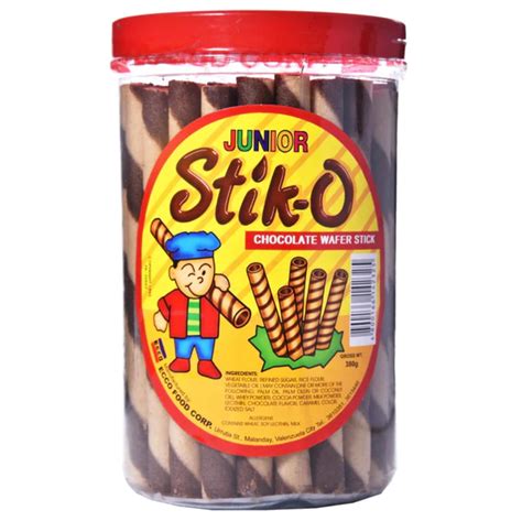 Stik-o Chocolate Wafer Strip 380g - Bahay Kubo