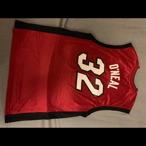 Reebok | Shirts | Miami Heat Shaq Jersey | Poshmark