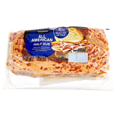 Marketside All American Sub Sandwich, Half, 1 Count - Walmart.com