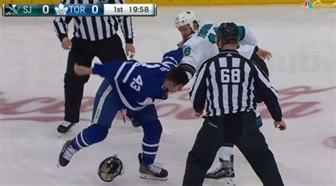 Joe Thornton lost some beard in fight with Nazem Kadri - Sports Illustrated