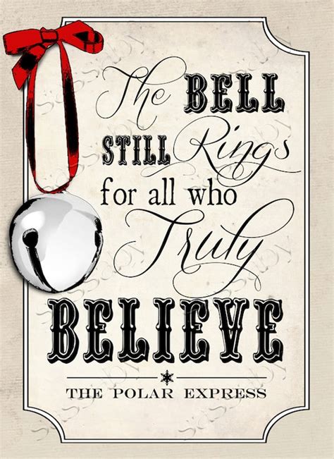 Polar Express Believe Poster INSTANT DOWNLOAD Printable ...