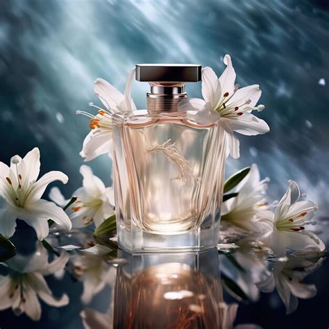 Premium AI Image | perfume with jasmine flowers