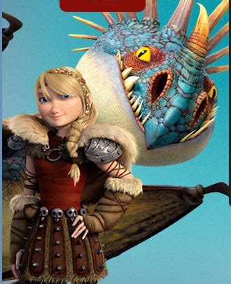 Astrid and Stormfly - dragons photo (36858568) - fanpop