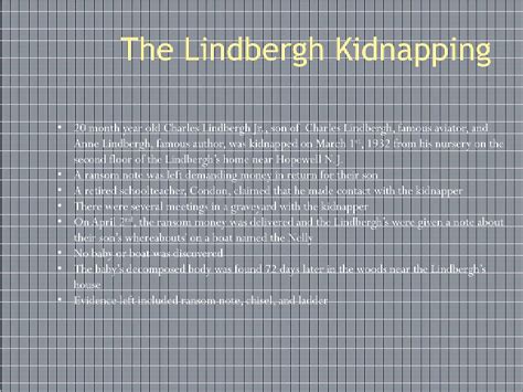 PPT - The Lindbergh Trial PowerPoint Presentation, free download - ID ...